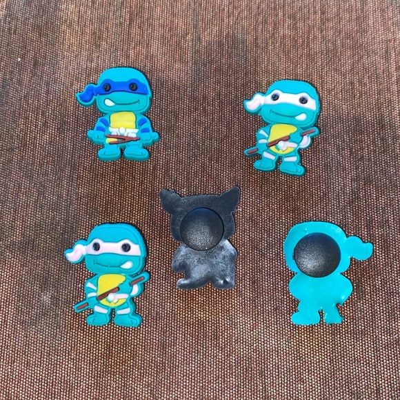 🆕Teenage Mutant Ninja Turtles: Jibbitz Shoe Charms (5) - Picture 2 of 3